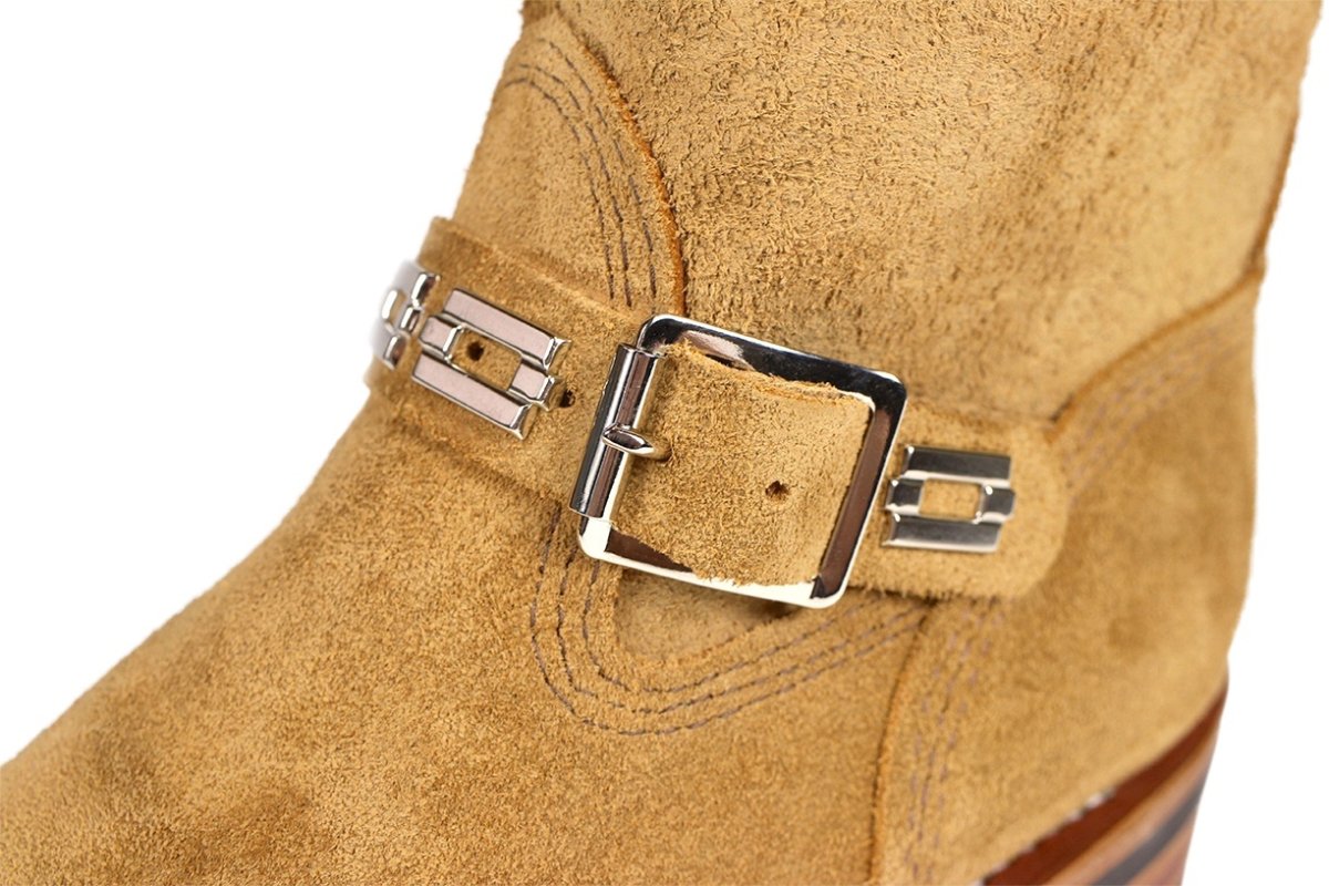 画像6: WESCO ["Vintage Riding Boots" Roughout British Tan Domane size.7 1/2E,8E,8 1/2E,9E,10E,10 1/2E,11E] (6)