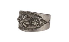 画像6: Navajo #2605 Edison Sandy Smith "Embos & Stamp work Ring" 21号 (6)