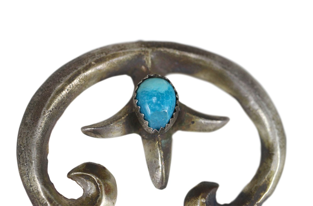 画像4: Navajo #2606 Naja Top (Kingman Turquoise) (4)