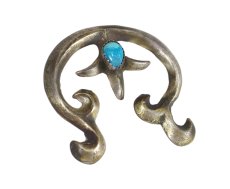 画像2: Navajo #2606 Naja Top (Kingman Turquoise) (2)