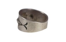 画像5: Navajo #2605 Edison Sandy Smith "Embos & Stamp work Ring" 21号 (5)