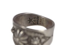 画像7: Navajo #2605 Edison Sandy Smith "Embos & Stamp work Ring" 21号 (7)