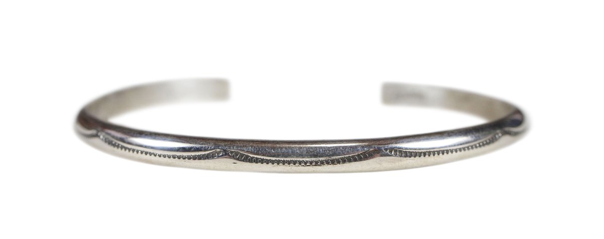 画像1: Navajo #2610 "Round Bangle" (1)