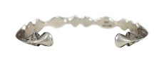画像4: Navajo #2603 RAY ADAKAI "Triangle Bangle" (4)