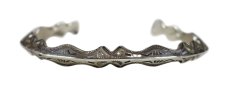 画像1: Navajo #2603 RAY ADAKAI "Triangle Bangle" (1)