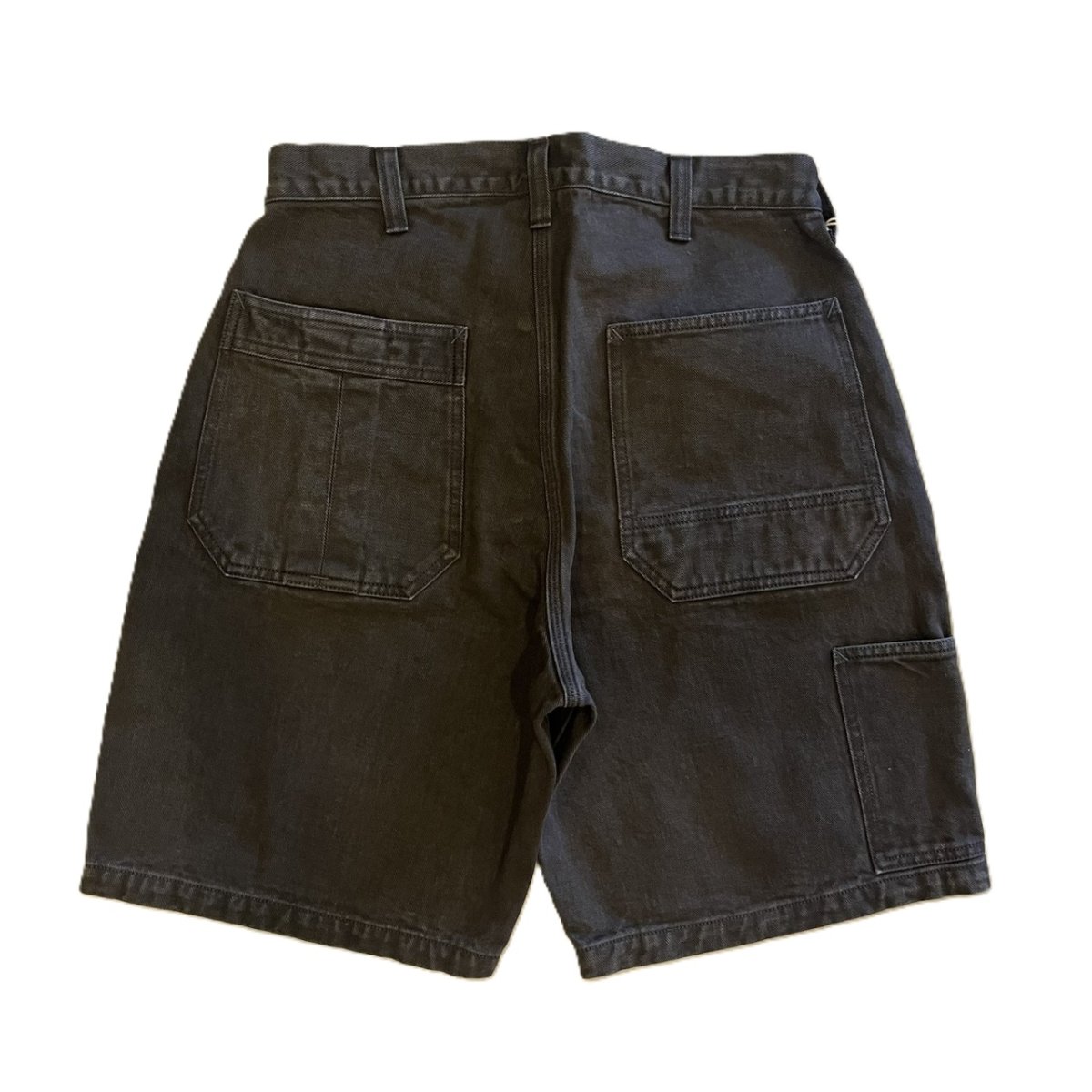 画像2: FREEWHEELERS & CO.＜MOTOR PSYCLONE GARAGE SERIES＞ ["BAKERSFIELD" CUT-LENGTH TROUSERS #2622009 YARN-DYED INK BLACK w.30,32,34,36] (2)