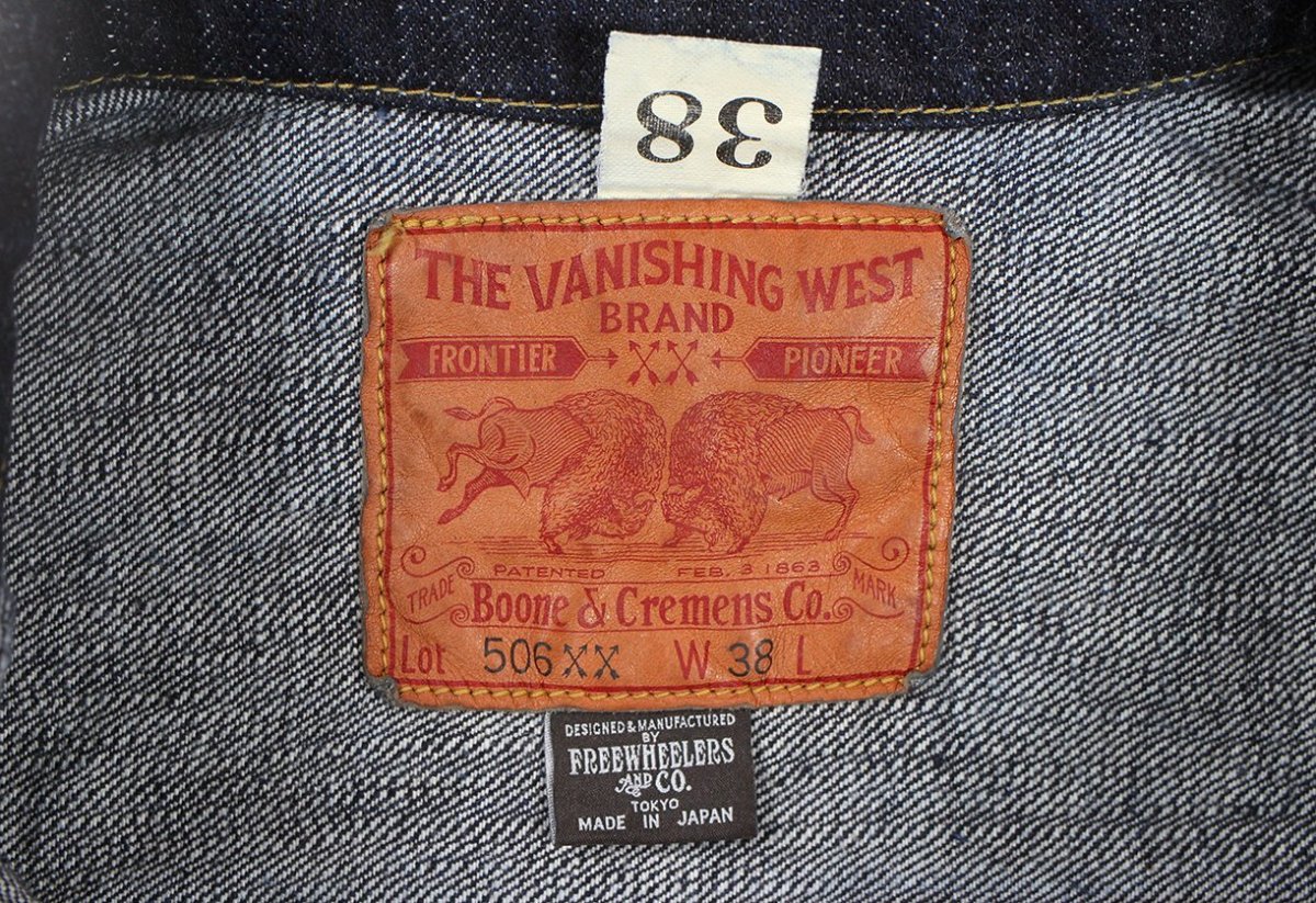 画像4: FREEWHEELERS & CO. ["Lot 506 XX 1941" IN THE SECOND HALF OF 1941 EARLIEST WORLD WAR II MODEL #2621002 14oz INDIGO DENIM (WASH) size.38,40,42,44] (4)
