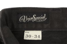 画像7: FREEWHEELERS & CO.＜MOTOR PSYCLONE GARAGE SERIES＞ ["BAKERSFIELD" CUT-LENGTH TROUSERS #2622009 YARN-DYED INK BLACK w.30,32,34,36] (7)