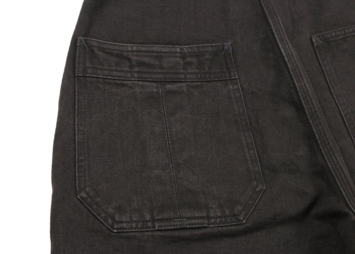 画像12: FREEWHEELERS & CO.＜MOTOR PSYCLONE GARAGE SERIES＞ ["BAKERSFIELD" CUT-LENGTH TROUSERS #2622009 YARN-DYED INK BLACK w.30,32,34,36] (12)