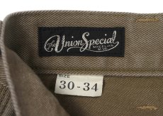 画像7: FREEWHEELERS & CO.＜MOTOR PSYCLONE GARAGE SERIES＞ ["BAKERSFIELD" CUT-LENGTH TROUSERS #2622009 YARN-DYED BEIGE w.36] (7)