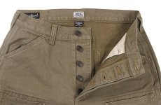 画像5: FREEWHEELERS & CO.＜MOTOR PSYCLONE GARAGE SERIES＞ ["BAKERSFIELD" CUT-LENGTH TROUSERS #2622009 YARN-DYED BEIGE w.36] (5)