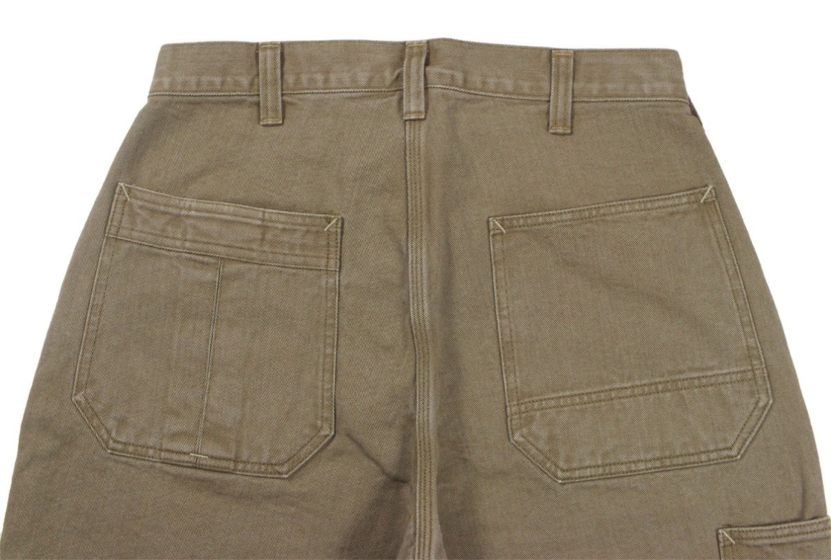 画像4: FREEWHEELERS & CO.＜MOTOR PSYCLONE GARAGE SERIES＞ ["BAKERSFIELD" CUT-LENGTH TROUSERS #2622009 YARN-DYED BEIGE w.36] (4)