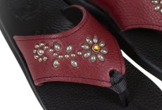 画像7: HTC × THE SANDALMAN ["BEACH WIDE" BURGUNDY×BLACK size.9] (7)