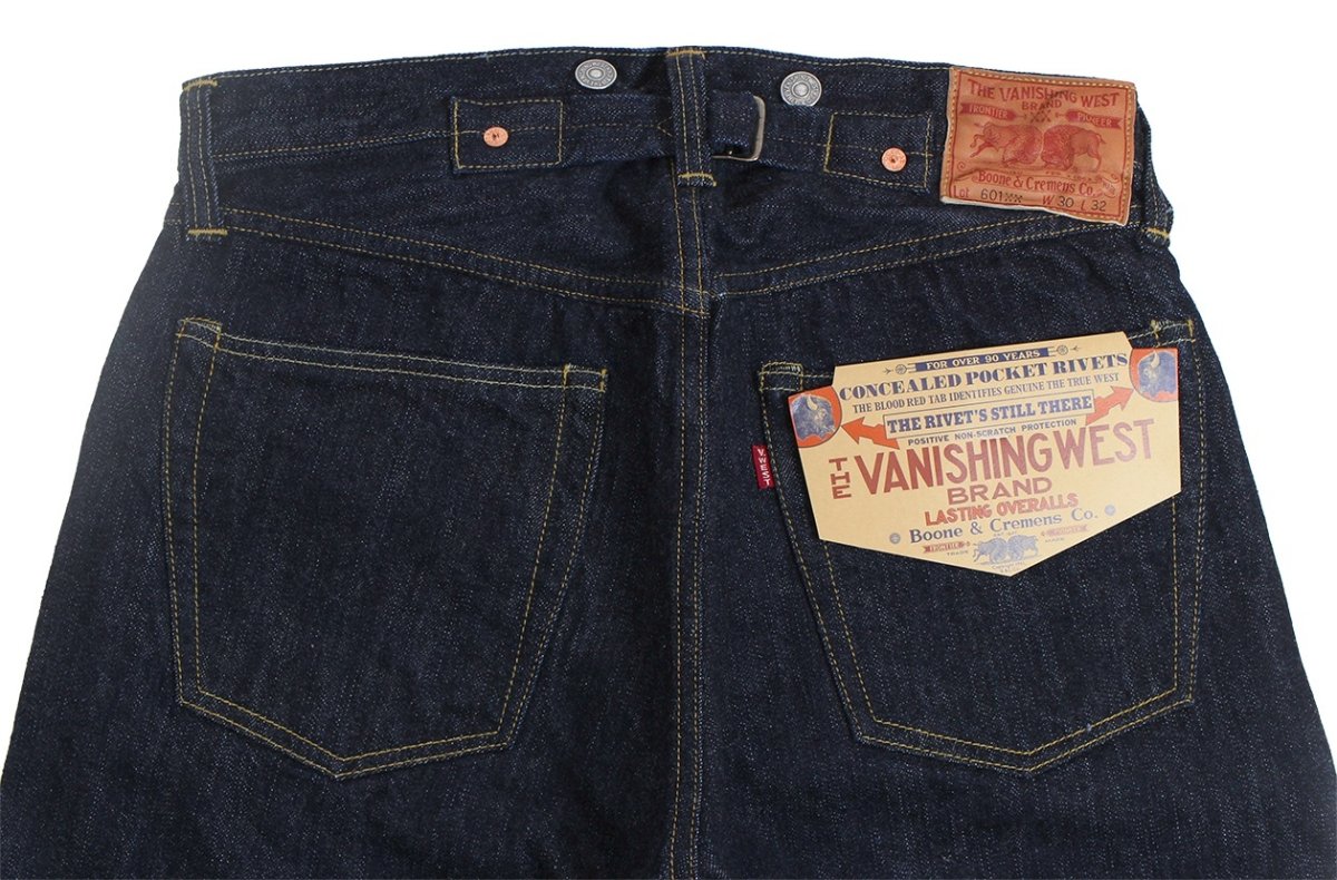 画像4: FREEWHEELERS & CO. ["Lot 601 XX 1941" IN THE SECOND HALF OF 1941 EARLIEST WORLD WAR II MODEL #2622002 14oz INDIGO DENIM(WASH) w.32,34,36] (4)