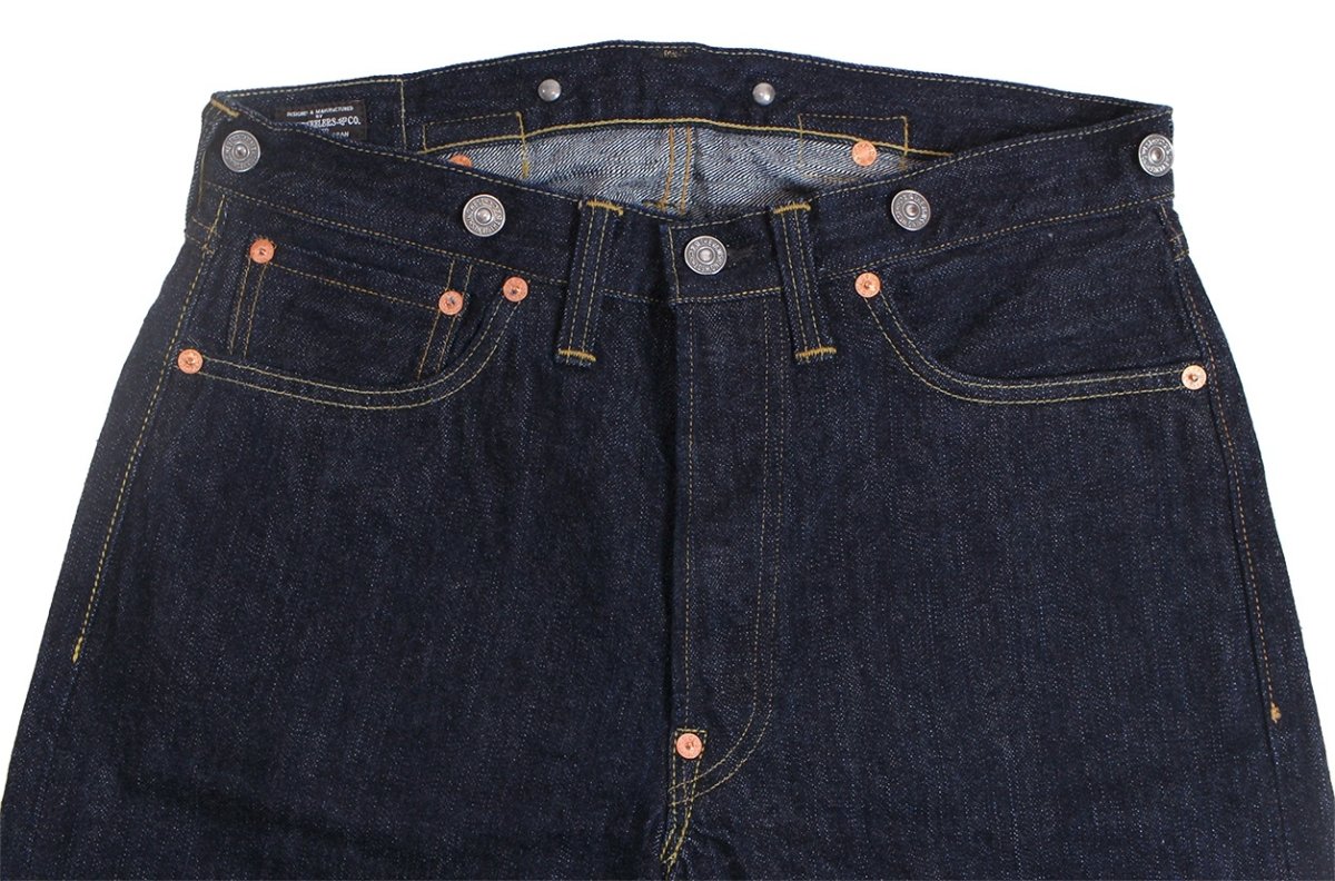 画像3: FREEWHEELERS & CO. ["Lot 601 XX 1941" IN THE SECOND HALF OF 1941 EARLIEST WORLD WAR II MODEL #2622002 14oz INDIGO DENIM(WASH) w.32,34,36] (3)