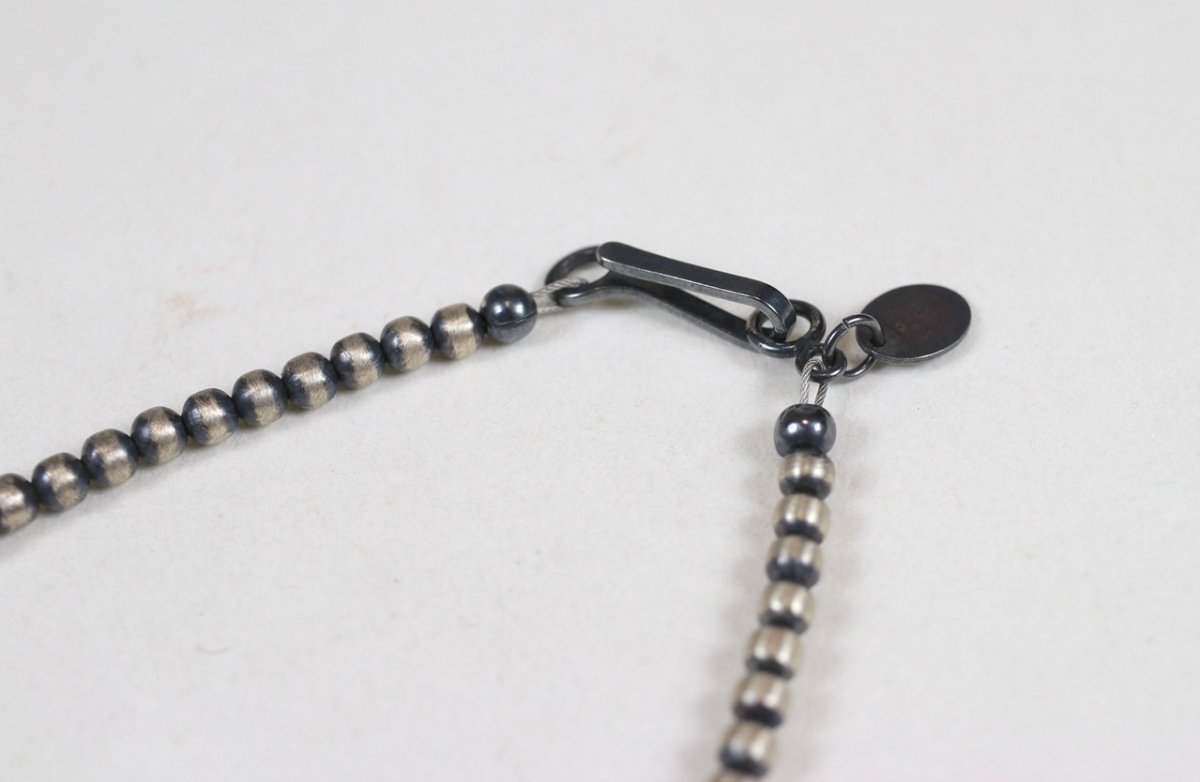 画像4: Navajo #2621 "Navajo Pearl × Beads Necklace"  (4)