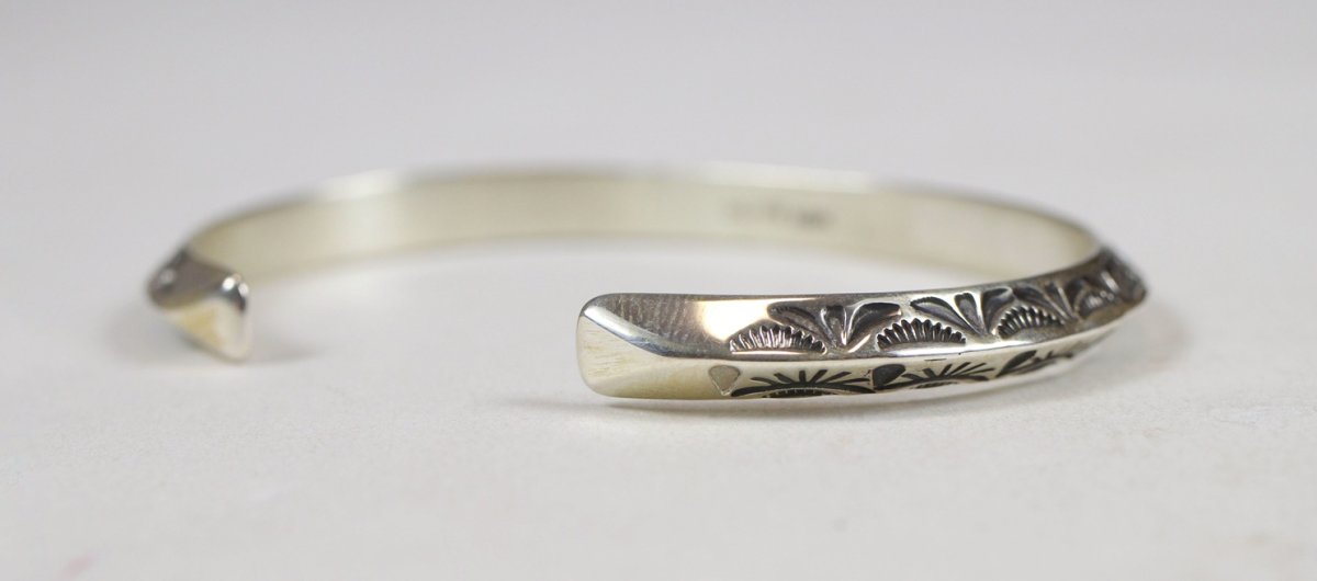 画像3: Navajo #2616 Henry Mariano "Triangle Bangle" (3)
