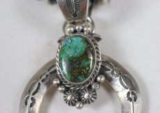 画像11: Navajo #2612 Samuel Yellowhair "Naja Necklace (Royston Turquoise)"  (11)