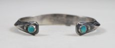 画像4: Navajo #2615 Fritson Toledo "Bangle (Fox Turquoise)" (4)