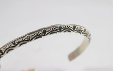 画像8: Navajo #2616 Henry Mariano "Triangle Bangle" (8)