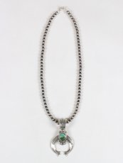 画像1: Navajo #2612 Samuel Yellowhair "Naja Necklace (Royston Turquoise)"  (1)