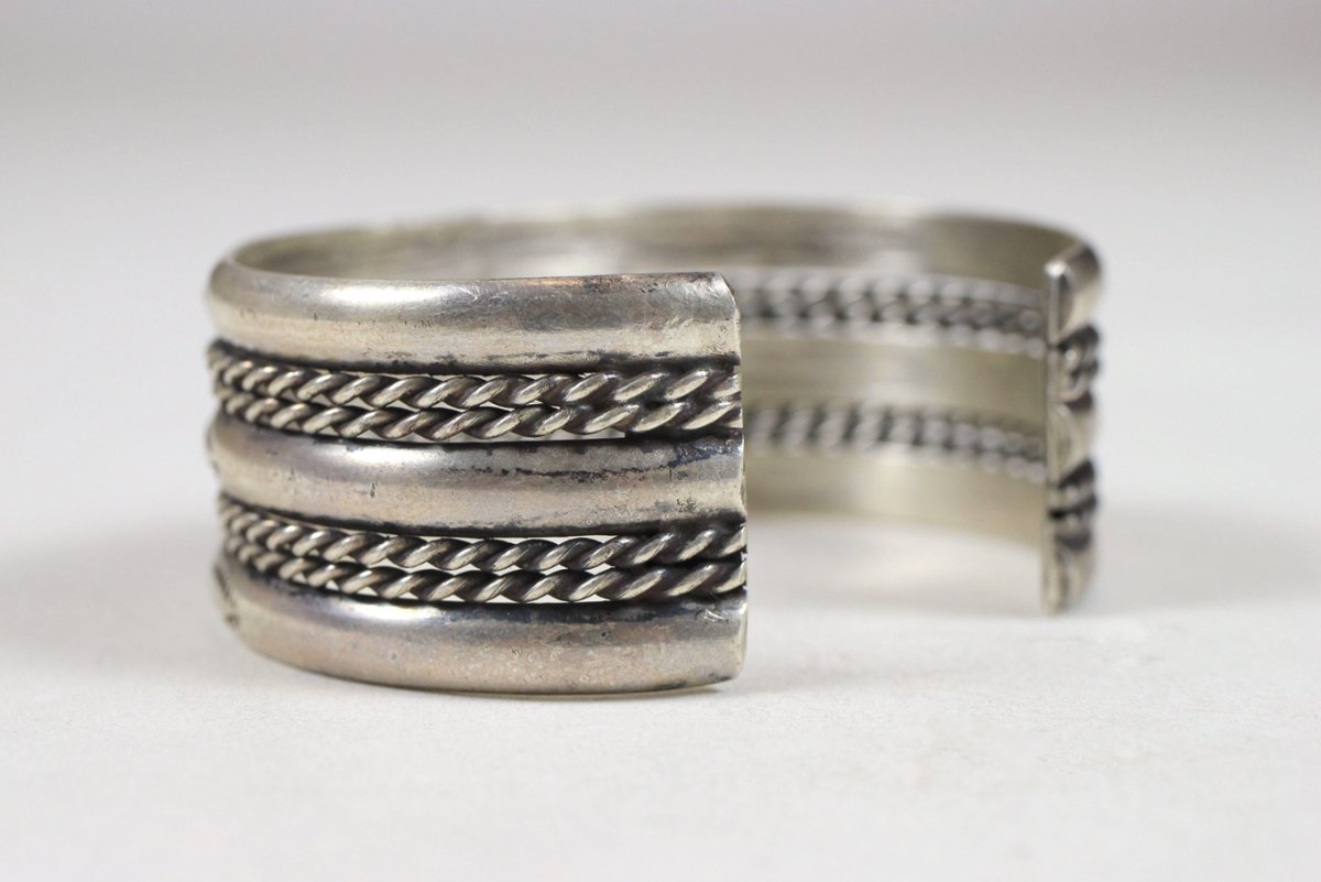 画像5: Navajo #2614 1970s "Vintage Bangle" (5)