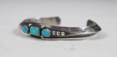 画像7: Navajo #2615 Fritson Toledo "Bangle (Fox Turquoise)" (7)