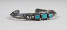 画像2: Navajo #2615 Fritson Toledo "Bangle (Fox Turquoise)" (2)