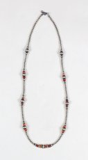 画像5: Navajo #2621 "Navajo Pearl × Beads Necklace"  (5)