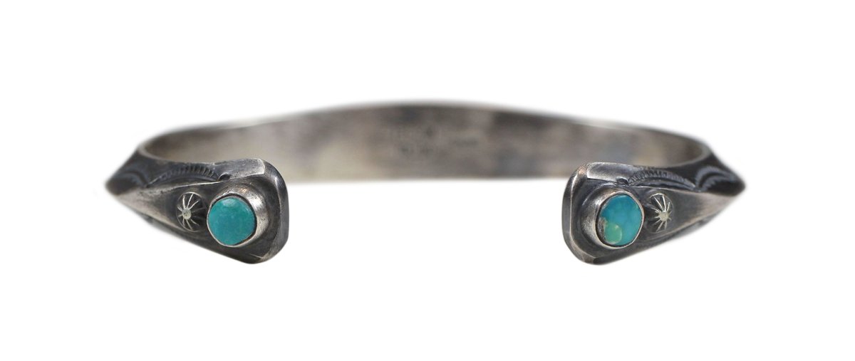 画像4: Navajo #2615 Fritson Toledo "Bangle (Fox Turquoise)" (4)