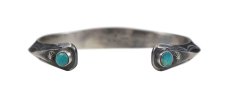 画像4: Navajo #2615 Fritson Toledo "Bangle (Fox Turquoise)" (4)