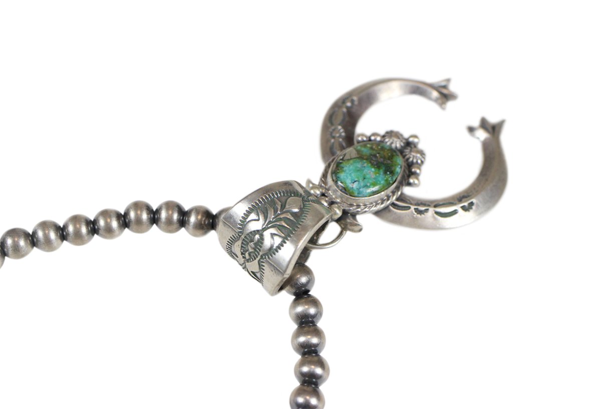画像5: Navajo #2612 Samuel Yellowhair "Naja Necklace (Royston Turquoise)"  (5)