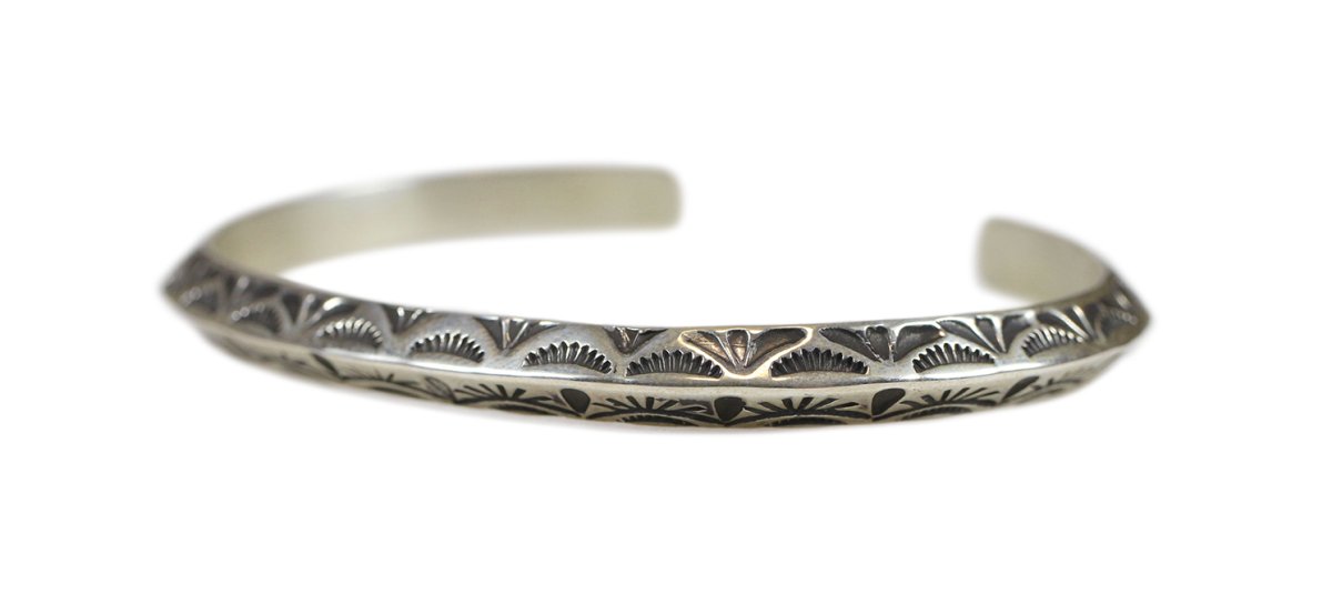 画像7: Navajo #2616 Henry Mariano "Triangle Bangle" (7)