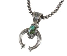 画像4: Navajo #2612 Samuel Yellowhair "Naja Necklace (Royston Turquoise)"  (4)