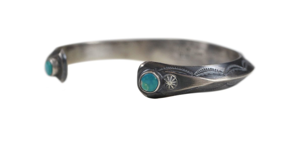 画像3: Navajo #2615 Fritson Toledo "Bangle (Fox Turquoise)" (3)