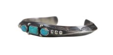 画像7: Navajo #2615 Fritson Toledo "Bangle (Fox Turquoise)" (7)