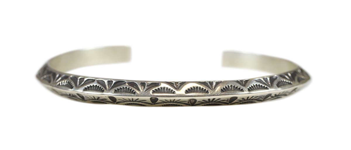 画像1: Navajo #2616 Henry Mariano "Triangle Bangle" (1)