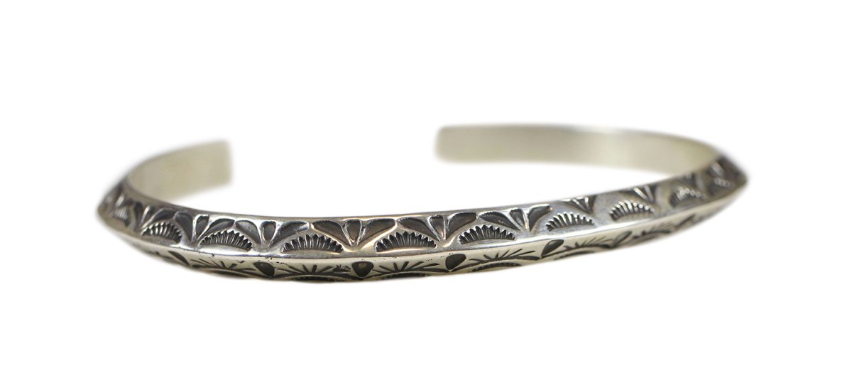 画像2: Navajo #2616 Henry Mariano "Triangle Bangle" (2)