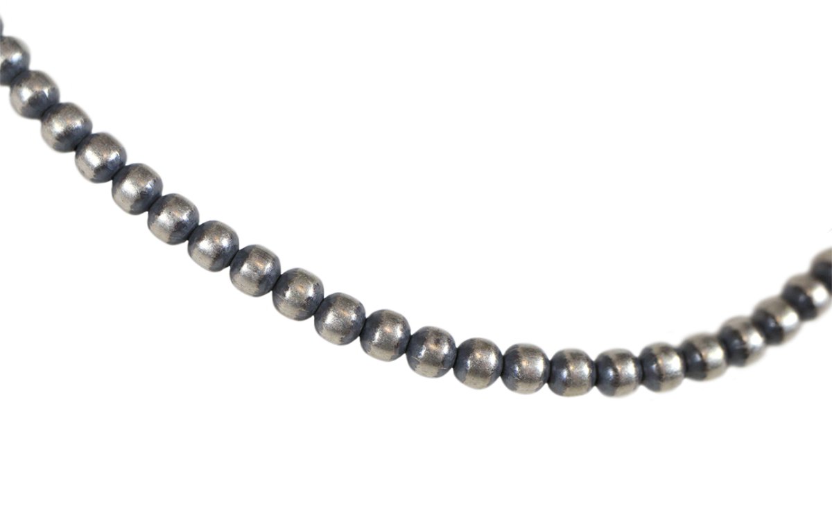 画像2: Navajo #2622 "Navajo Pearl Necklace" 3mm (2)