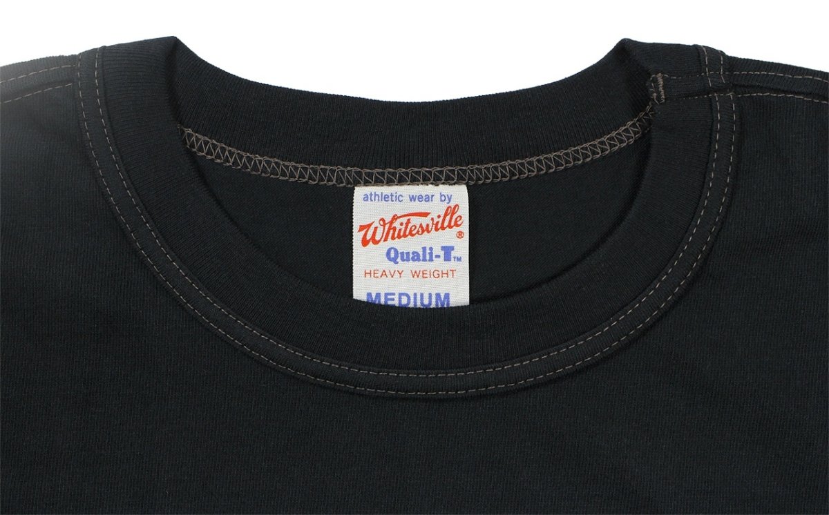 画像5: WHITESVILLE ["2-PACK T-SHIRT" Lot No. WV73544 BLACK size.S,M,L,XL] (5)
