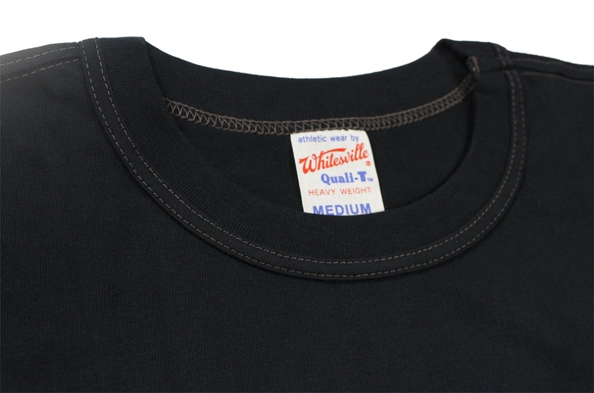 画像6: WHITESVILLE ["2-PACK T-SHIRT" Lot No. WV73544 BLACK size.S,M,L,XL] (6)