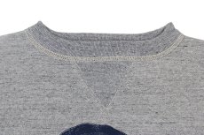 画像3: FREEWHEELERS & CO.＜Visions of the Great American Legends＞["BOUND FOR GLORY" DOUBLE V SET-IN SLEEVE SWEAT SHIRT #2634001 MIX GRAY size.42,46] (3)