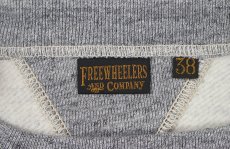 画像4: FREEWHEELERS & CO.＜Visions of the Great American Legends＞["BOUND FOR GLORY" DOUBLE V SET-IN SLEEVE SWEAT SHIRT #2634001 MIX GRAY size.42,46] (4)