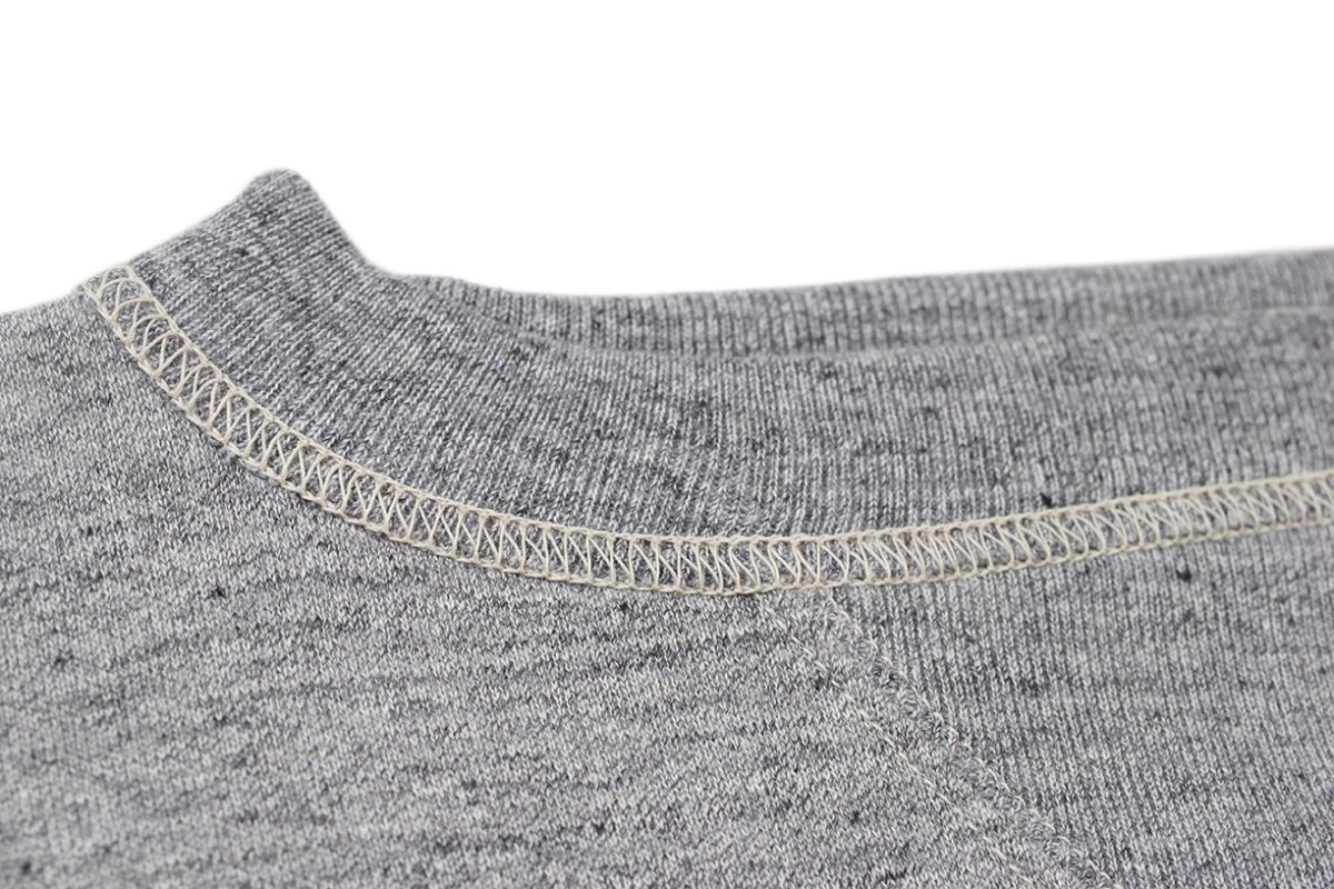画像5: FREEWHEELERS & CO.＜Visions of the Great American Legends＞["BOUND FOR GLORY" DOUBLE V SET-IN SLEEVE SWEAT SHIRT #2634001 MIX GRAY size.42,46] (5)