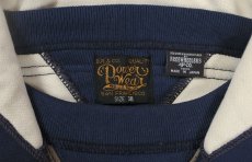 画像5: FREEWHEELERS & CO. ["AFTER HOOD SWEAT SHIRT SET-IN SLEEVE" DOUBLE FACE #2634004 MEDIUM GRAY×OLD NAVY×DRY CREAM size.40,42] (5)
