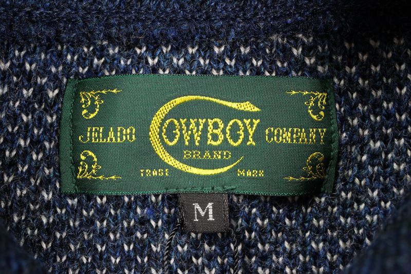 JELADO "Salem Knit-Shawl Collar" BAISIC COLLECTION #CB33822 INDIGO size