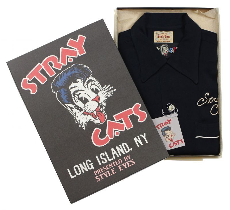 stray cats bowling shirt