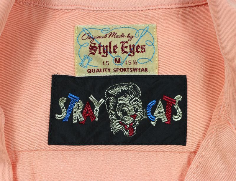 Stray cats bowling shirt hotsell