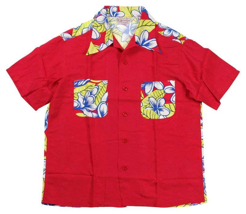 SUN SURF SPECIAL EDITION “HULA GIRL” (short sleeve) RED