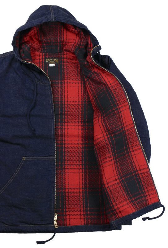 WESTRIDE -WARM UP DENIM JACKET- H.DNM